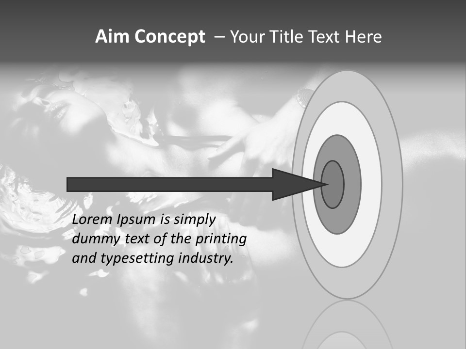 Cutout Workout Obese PowerPoint Template