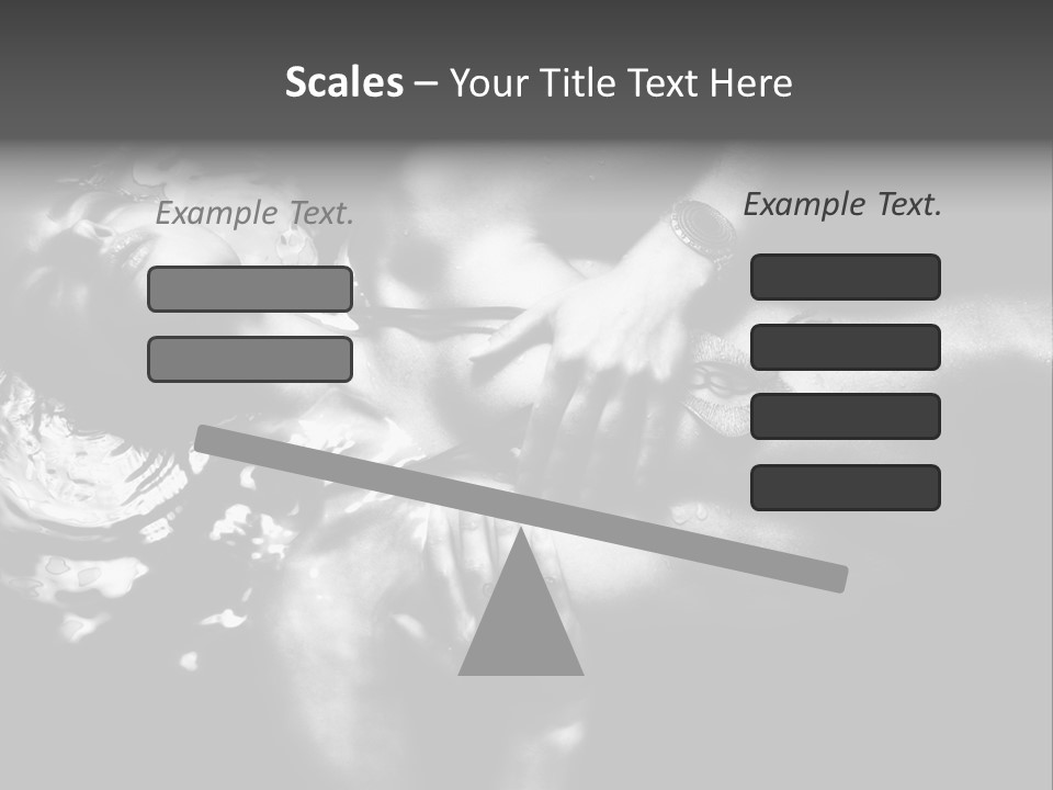 Cutout Workout Obese PowerPoint Template