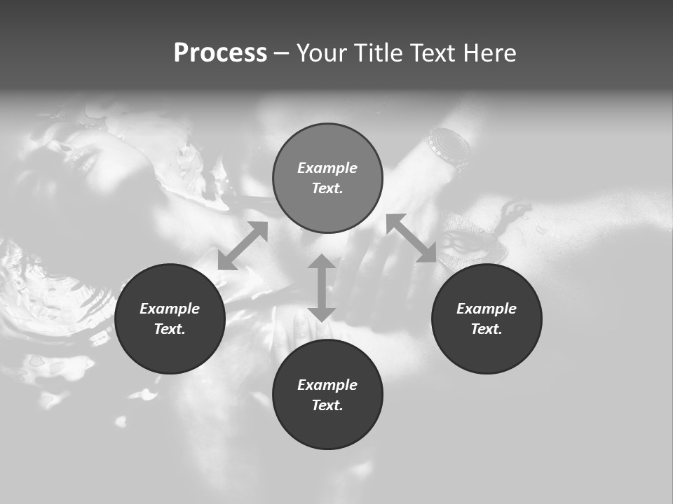 Cutout Workout Obese PowerPoint Template
