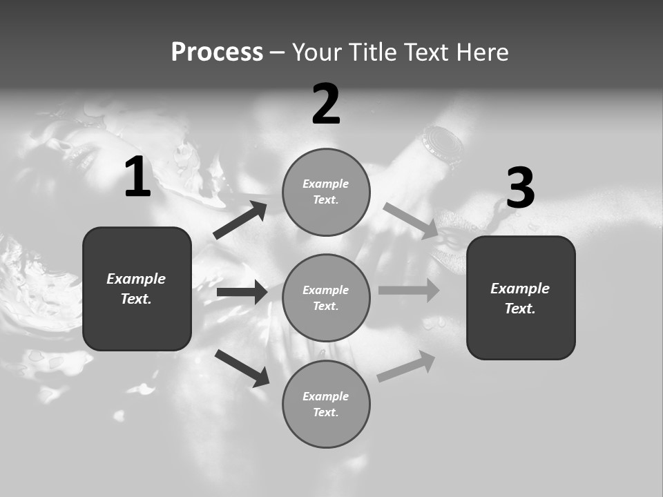 Cutout Workout Obese PowerPoint Template