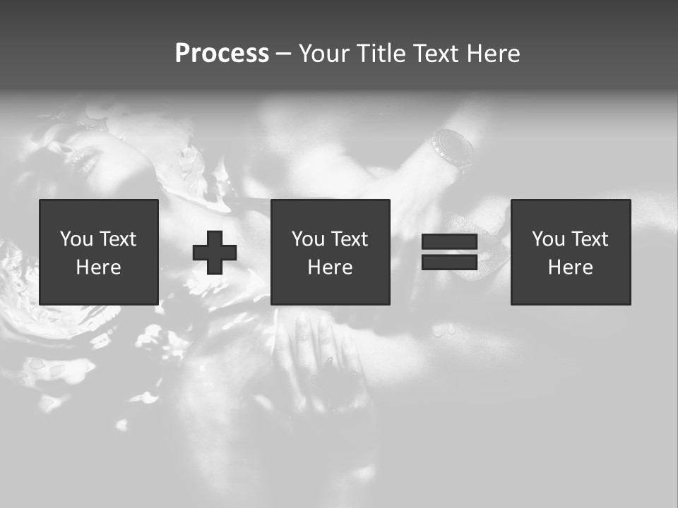 Cutout Workout Obese PowerPoint Template