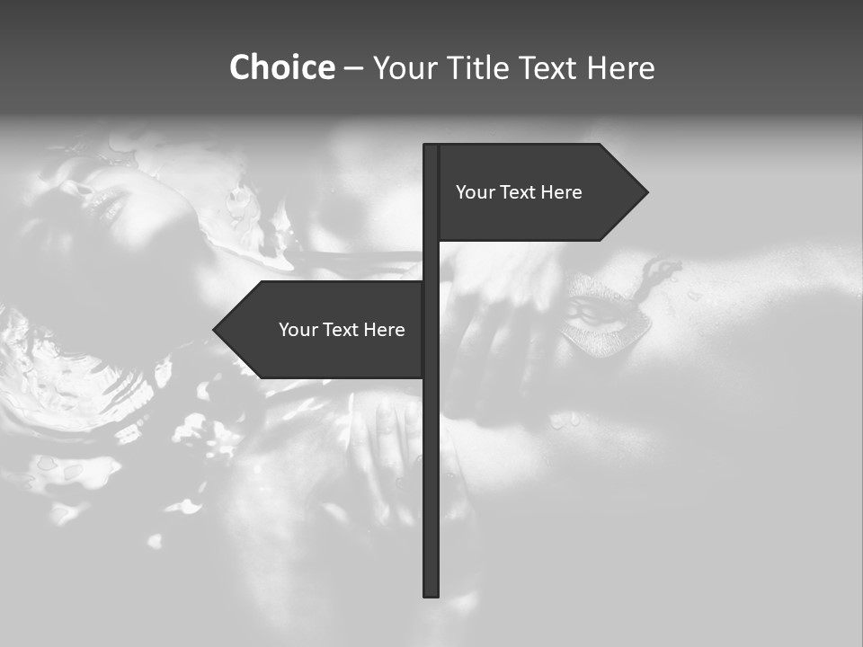 Cutout Workout Obese PowerPoint Template