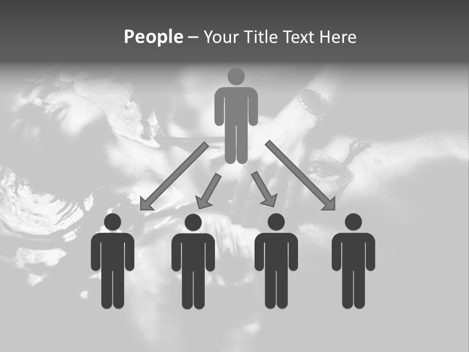 Cutout Workout Obese PowerPoint Template