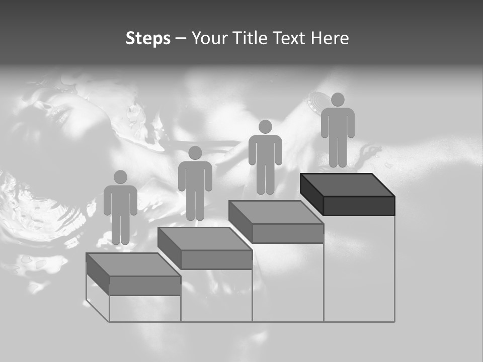 Cutout Workout Obese PowerPoint Template