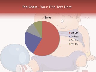 Eps Isolated Overweight PowerPoint Template