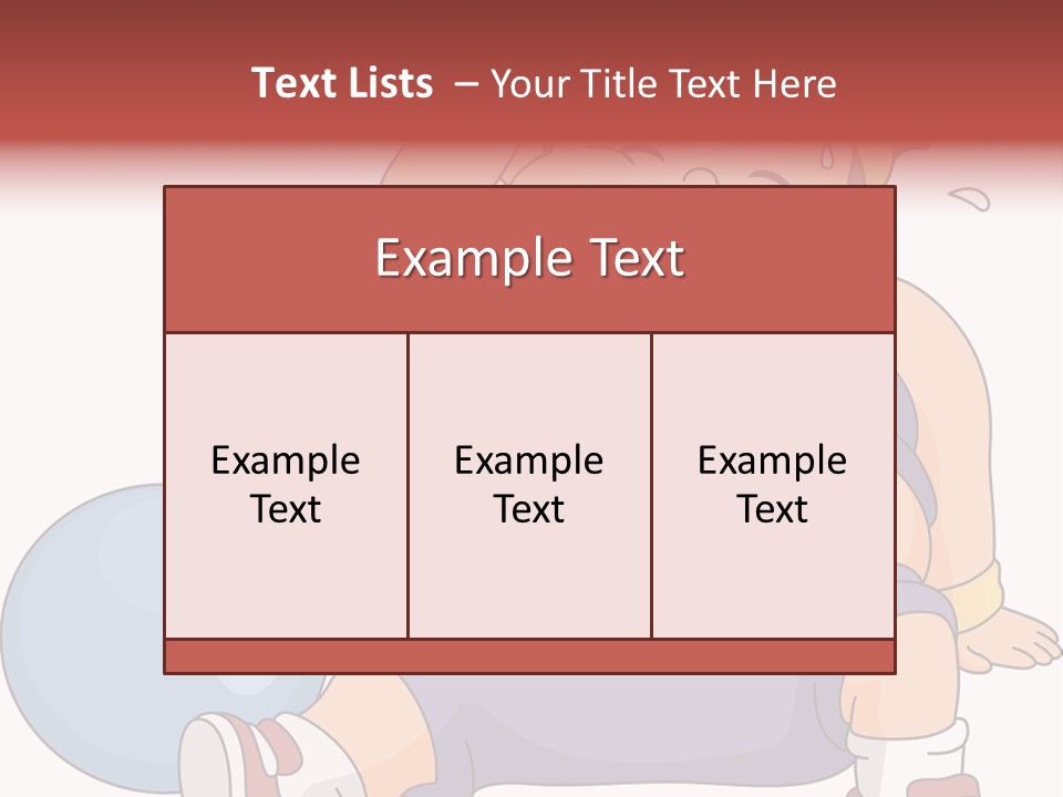 Eps Isolated Overweight PowerPoint Template