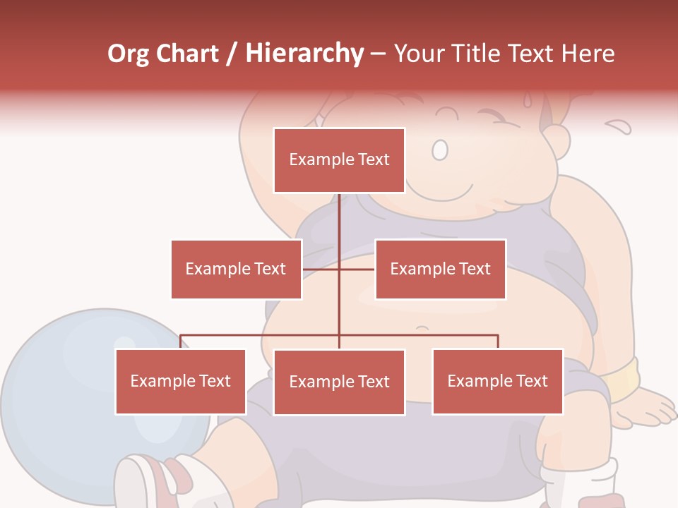 Eps Isolated Overweight PowerPoint Template