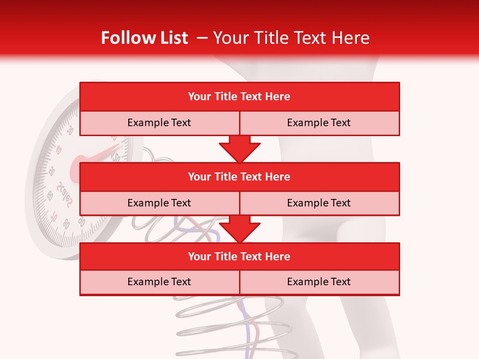 Heavyset Physical Fitness Cutout PowerPoint Template