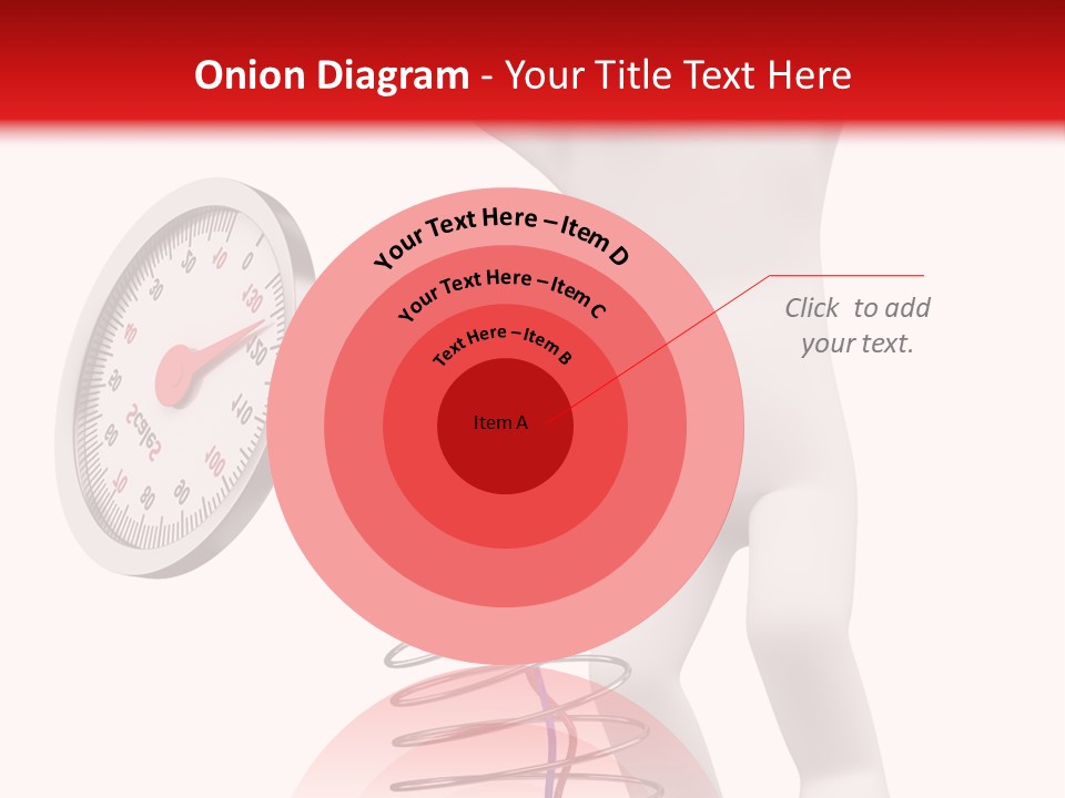 Heavyset Physical Fitness Cutout PowerPoint Template