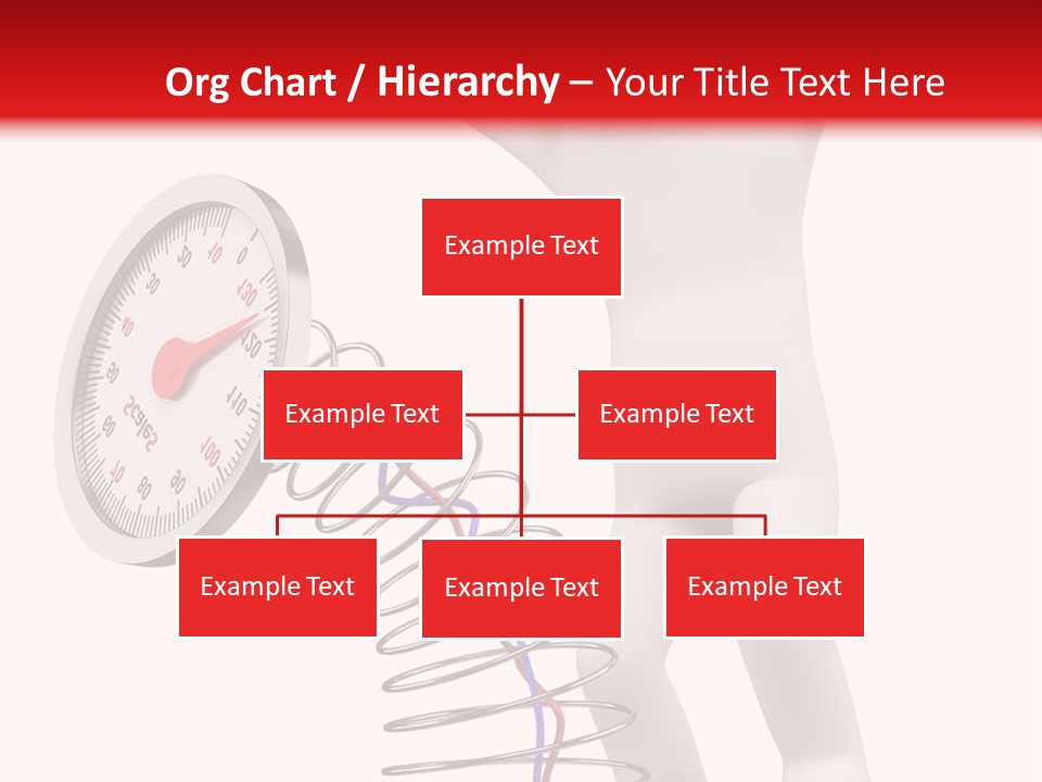 Heavyset Physical Fitness Cutout PowerPoint Template