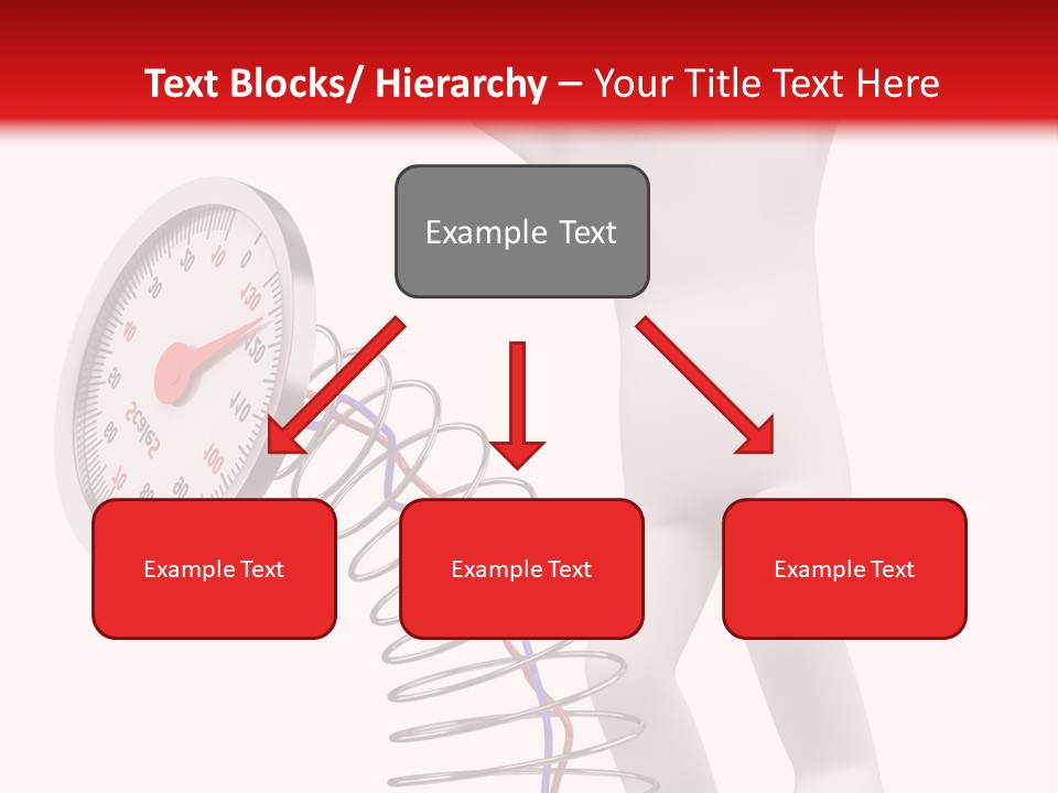 Heavyset Physical Fitness Cutout PowerPoint Template
