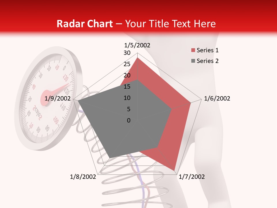 Heavyset Physical Fitness Cutout PowerPoint Template