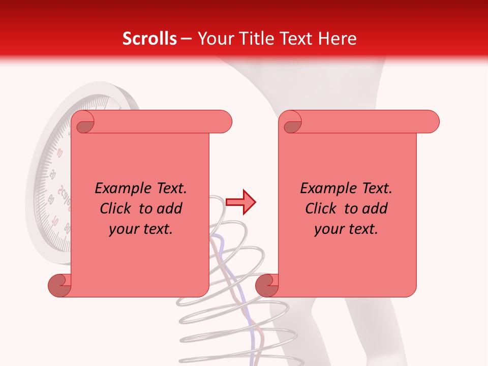 Heavyset Physical Fitness Cutout PowerPoint Template