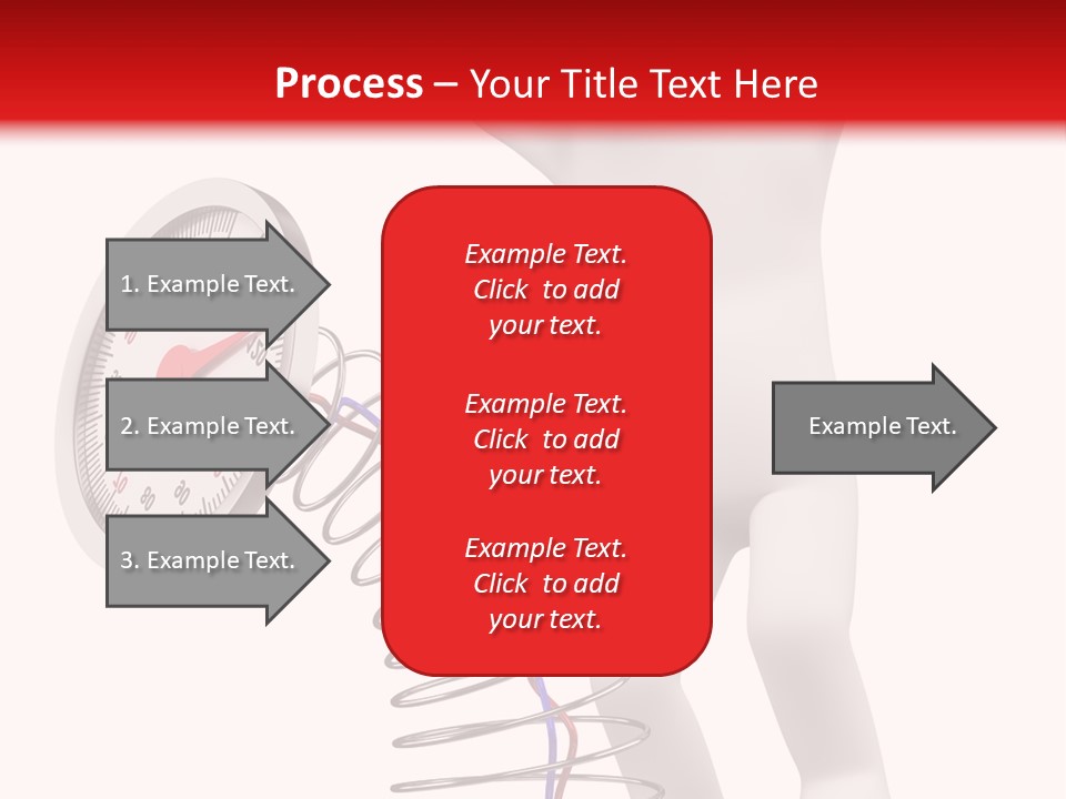 Heavyset Physical Fitness Cutout PowerPoint Template