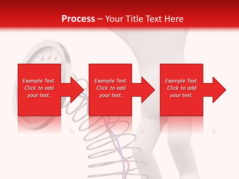 Heavyset Physical Fitness Cutout PowerPoint Template