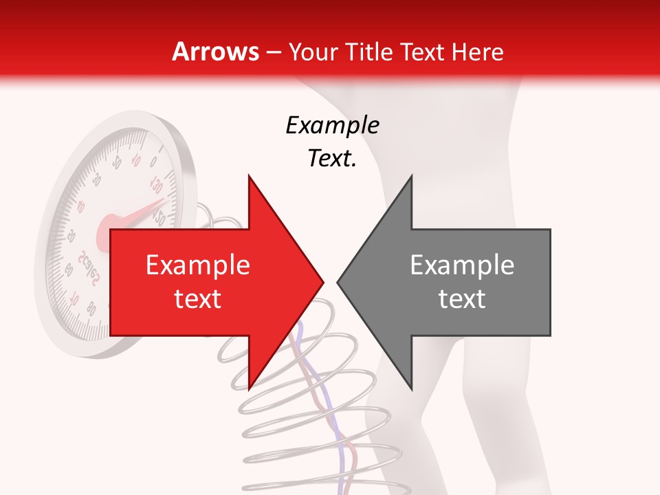 Heavyset Physical Fitness Cutout PowerPoint Template
