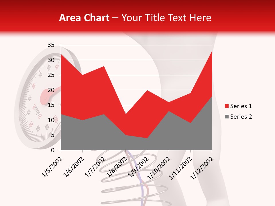 Heavyset Physical Fitness Cutout PowerPoint Template
