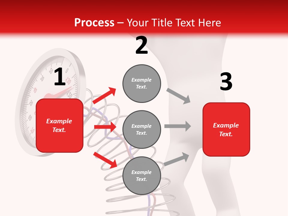 Heavyset Physical Fitness Cutout PowerPoint Template