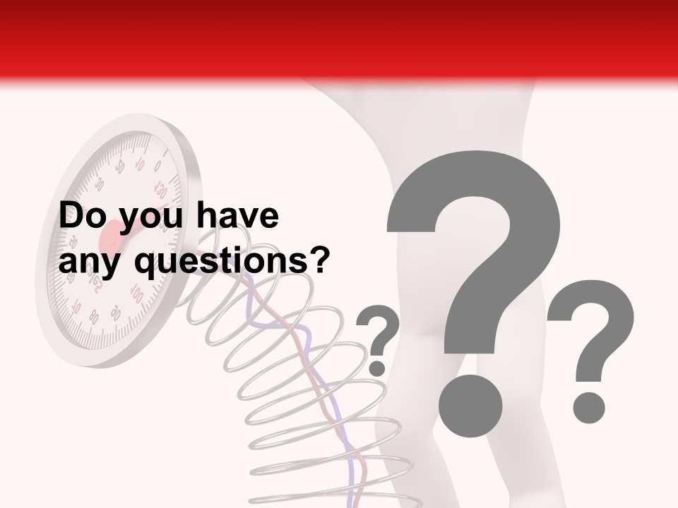 Heavyset Physical Fitness Cutout PowerPoint Template