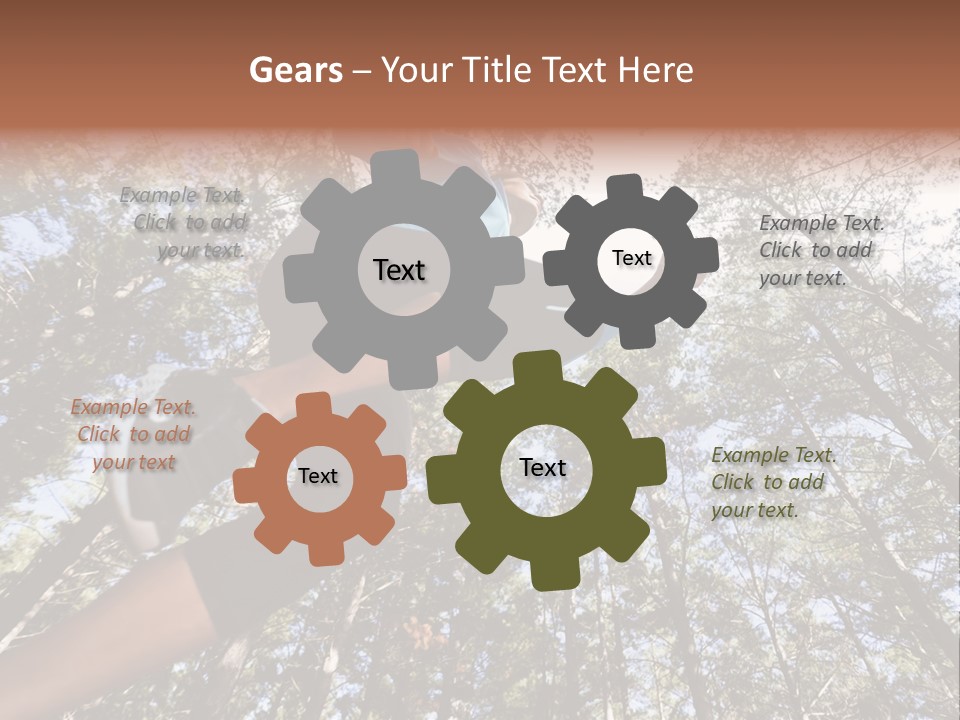 Outside Body Energy PowerPoint Template