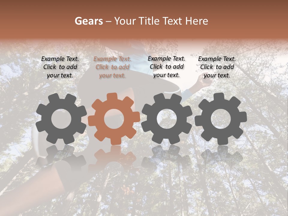 Outside Body Energy PowerPoint Template