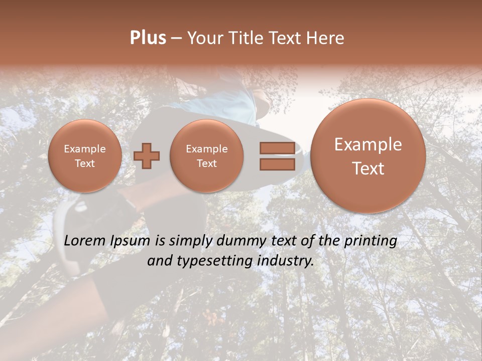 Outside Body Energy PowerPoint Template