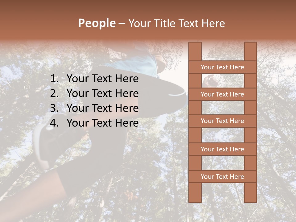Outside Body Energy PowerPoint Template