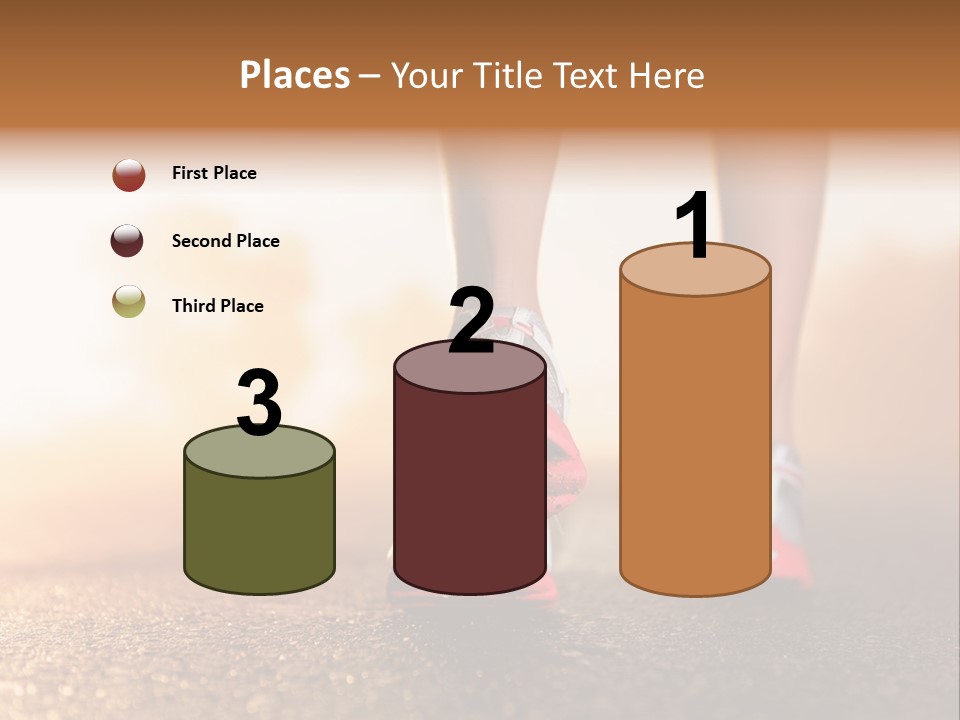 Sunset Health Outside PowerPoint Template