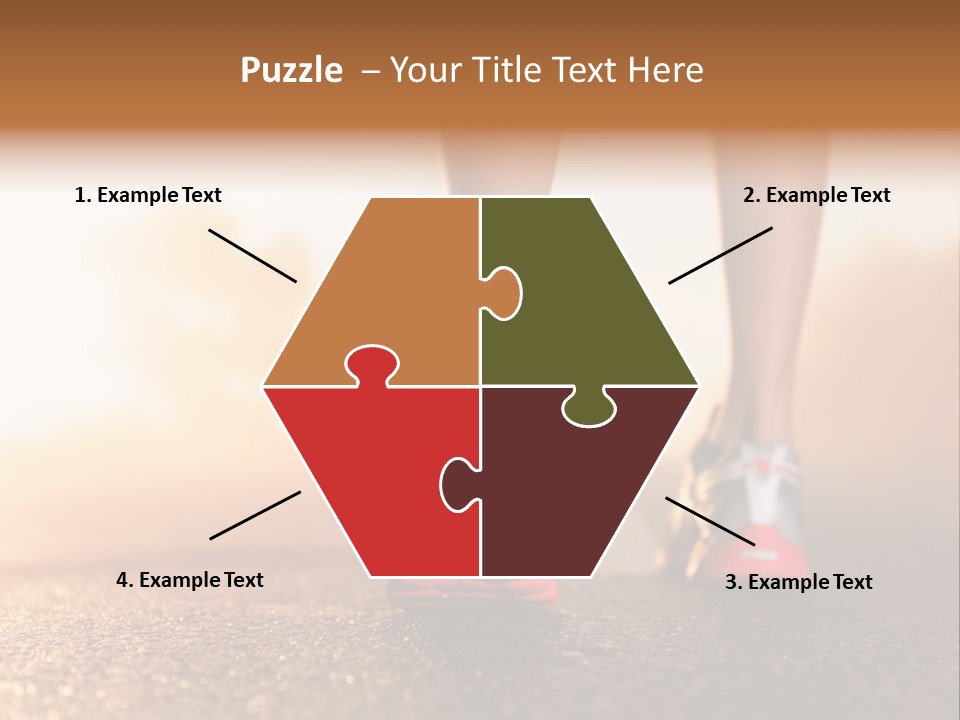 Sunset Health Outside PowerPoint Template