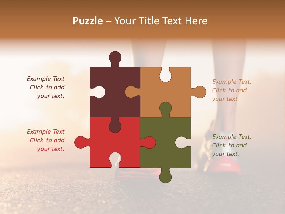 Sunset Health Outside PowerPoint Template