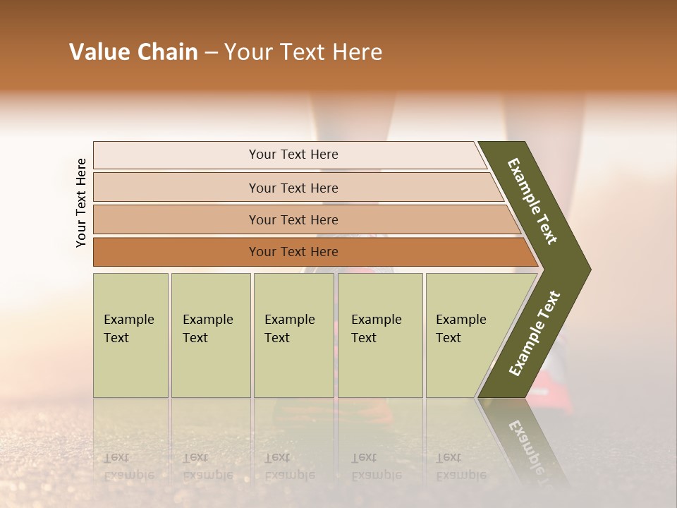 Sunset Health Outside PowerPoint Template