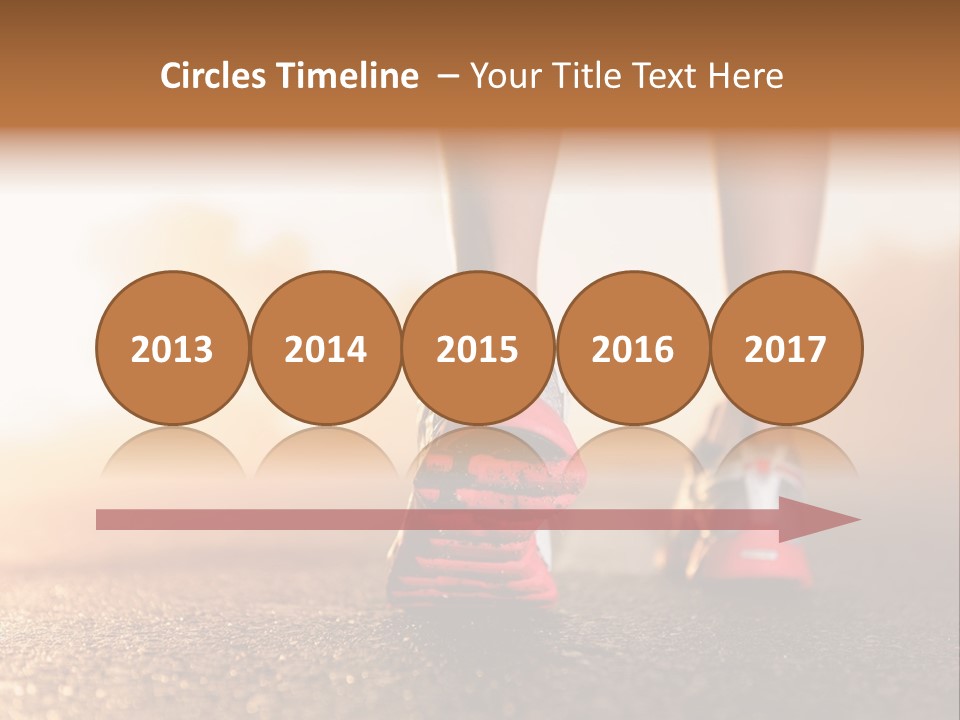 Sunset Health Outside PowerPoint Template