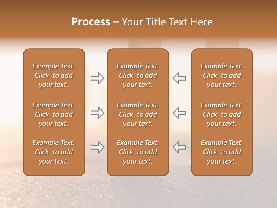 Sunset Health Outside PowerPoint Template
