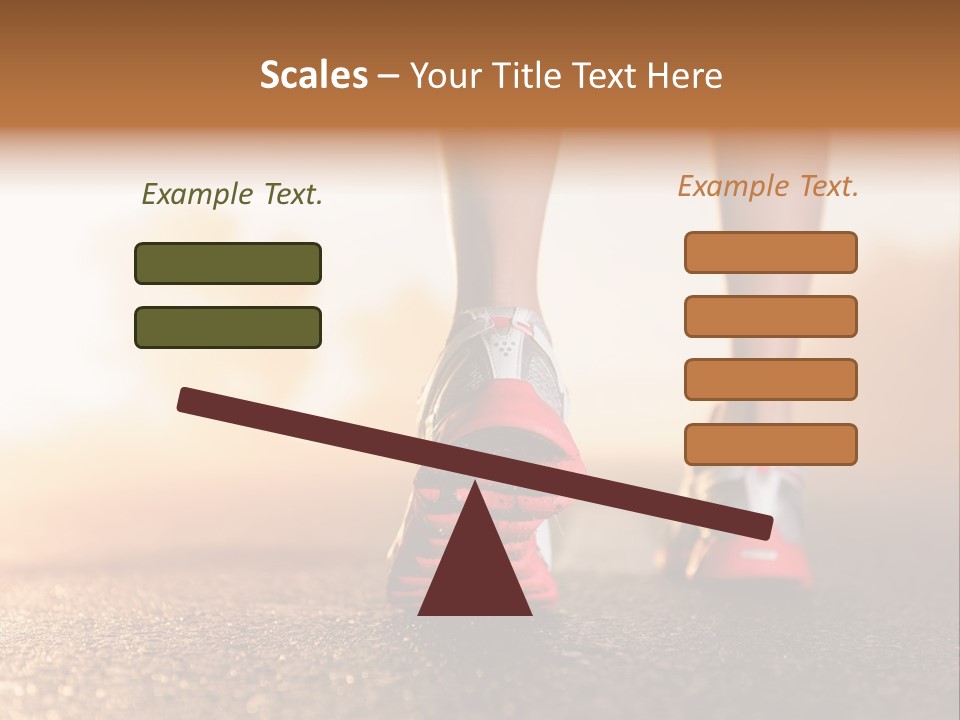 Sunset Health Outside PowerPoint Template