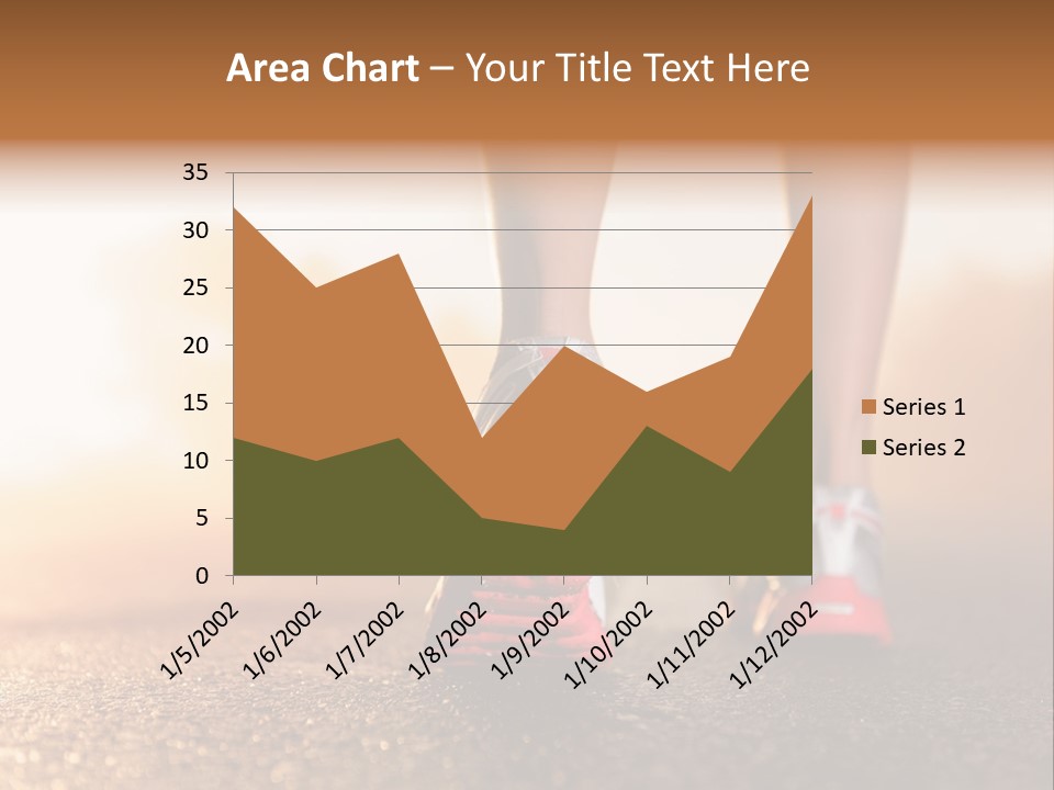 Sunset Health Outside PowerPoint Template