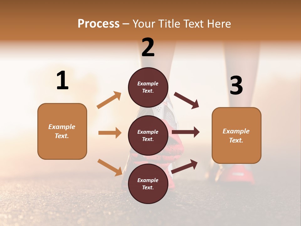 Sunset Health Outside PowerPoint Template