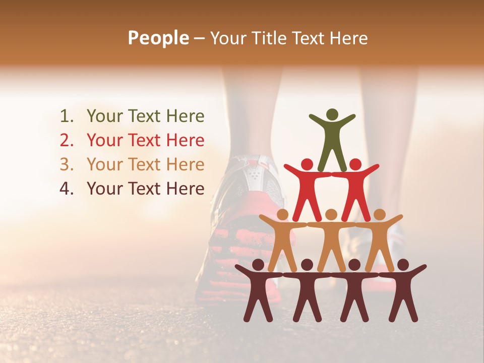 Sunset Health Outside PowerPoint Template