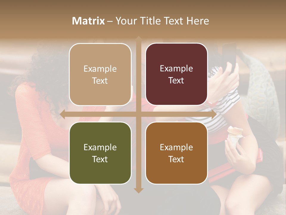 Terrace Gossip Handsome PowerPoint Template