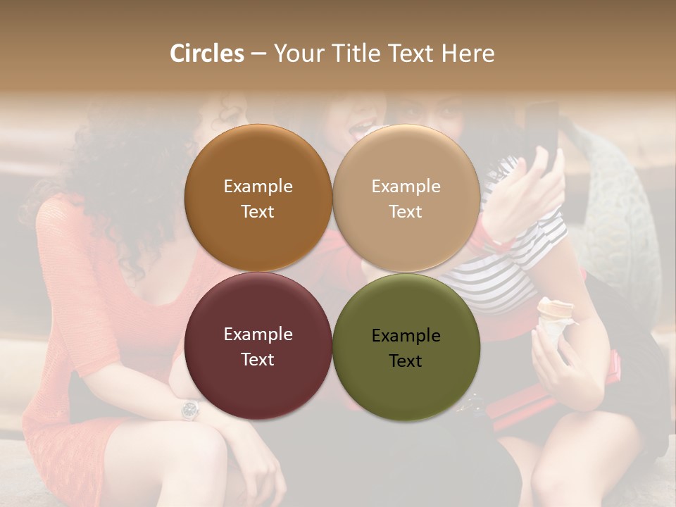 Terrace Gossip Handsome PowerPoint Template