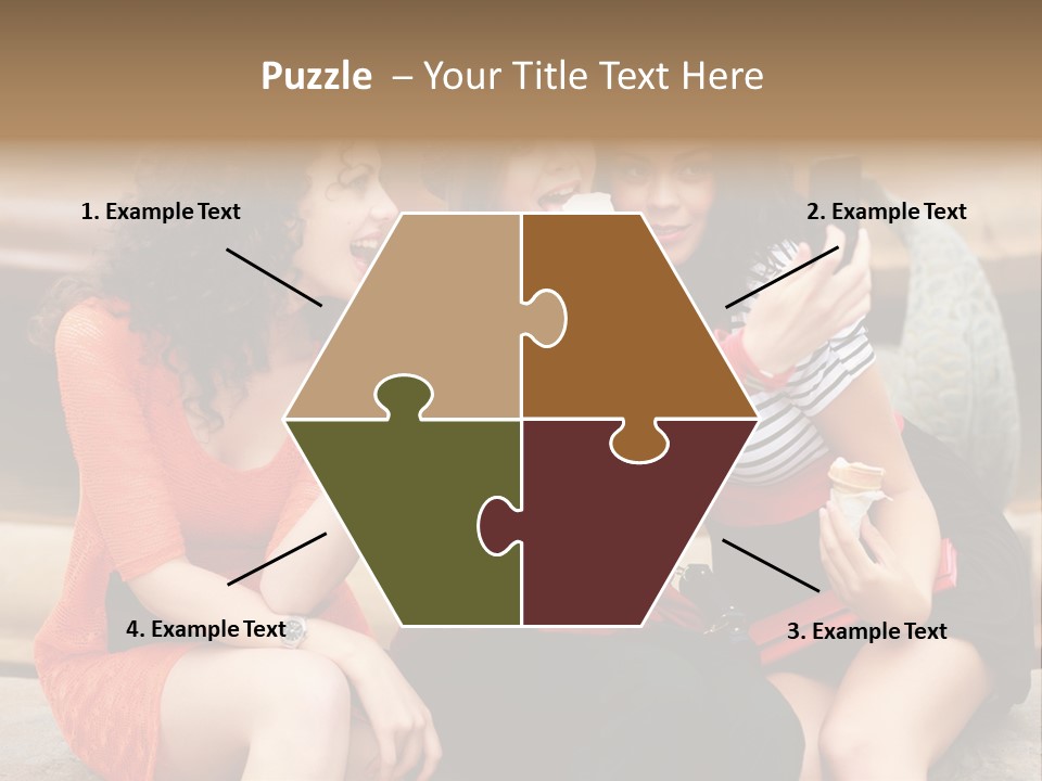 Terrace Gossip Handsome PowerPoint Template