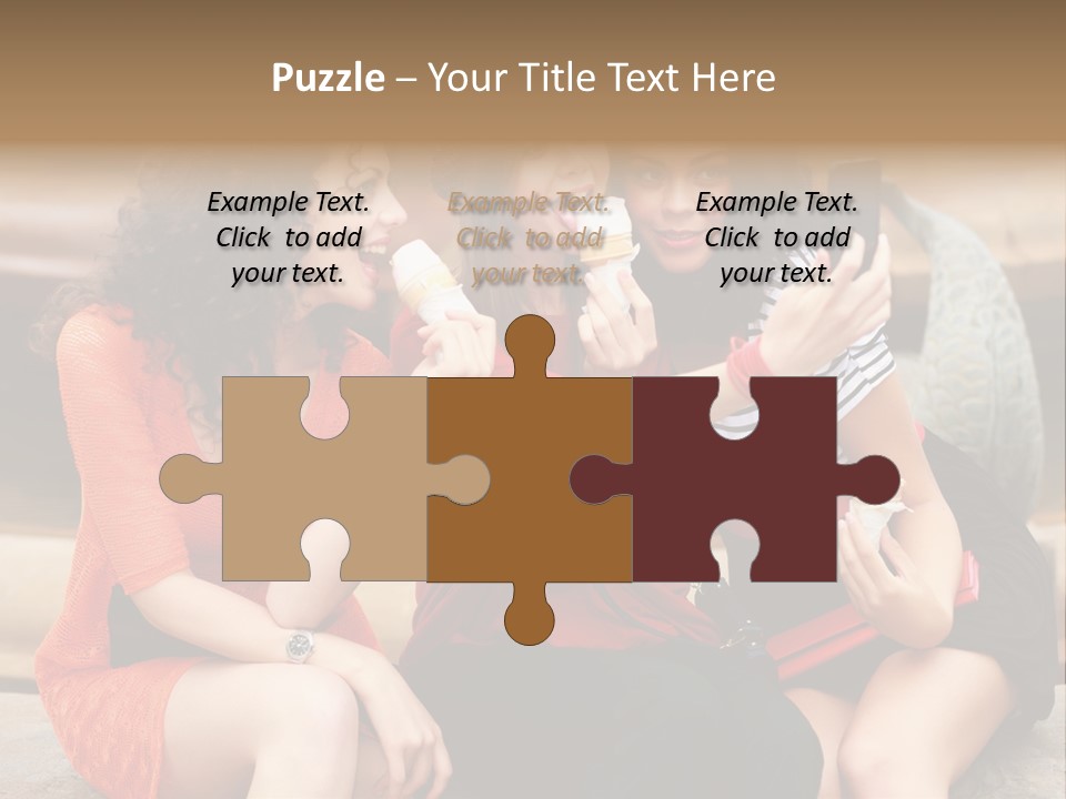 Terrace Gossip Handsome PowerPoint Template