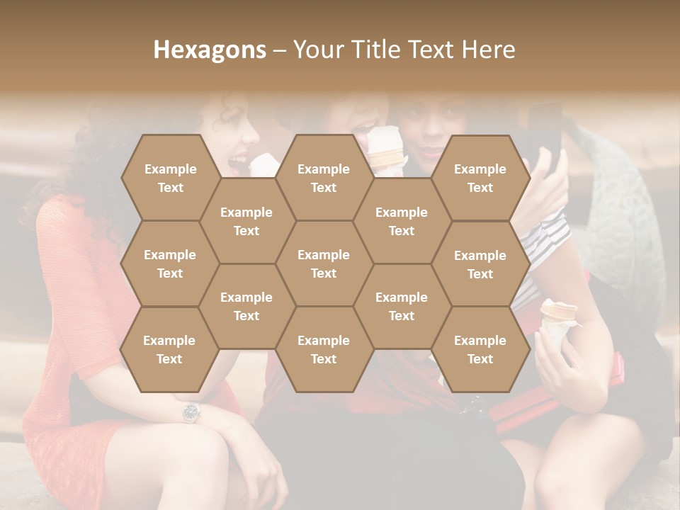 Terrace Gossip Handsome PowerPoint Template