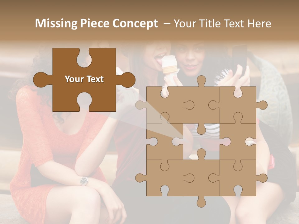 Terrace Gossip Handsome PowerPoint Template