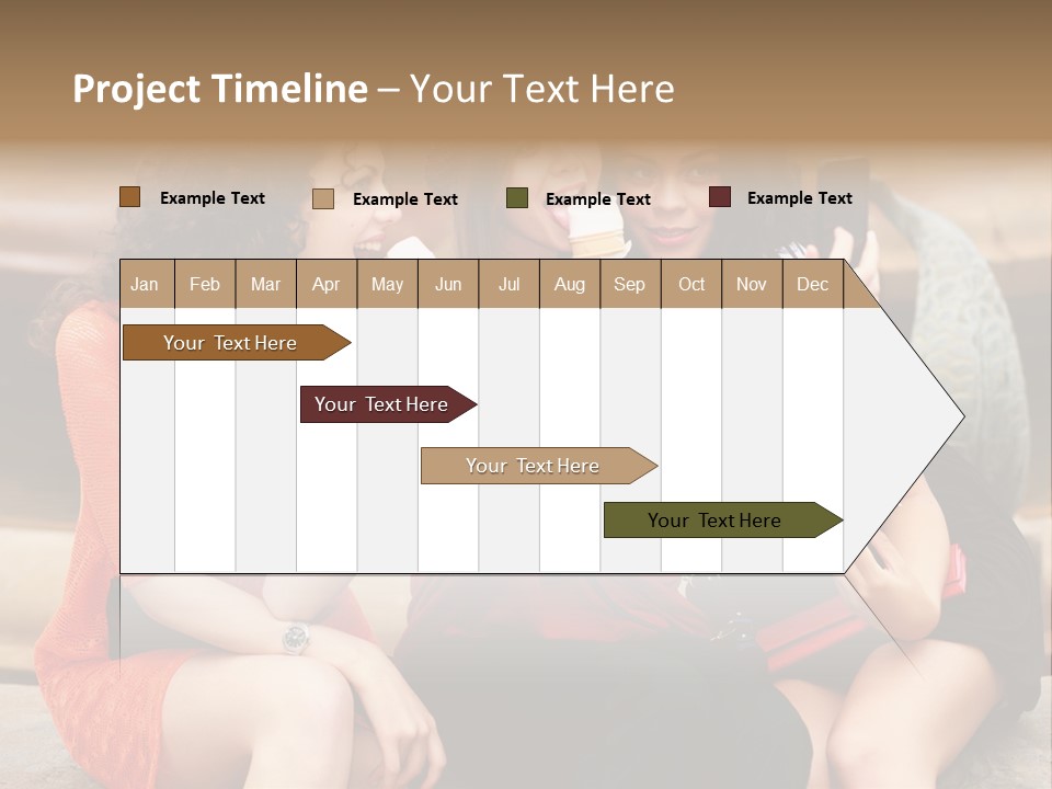 Terrace Gossip Handsome PowerPoint Template