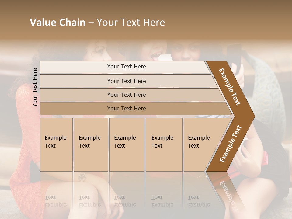 Terrace Gossip Handsome PowerPoint Template
