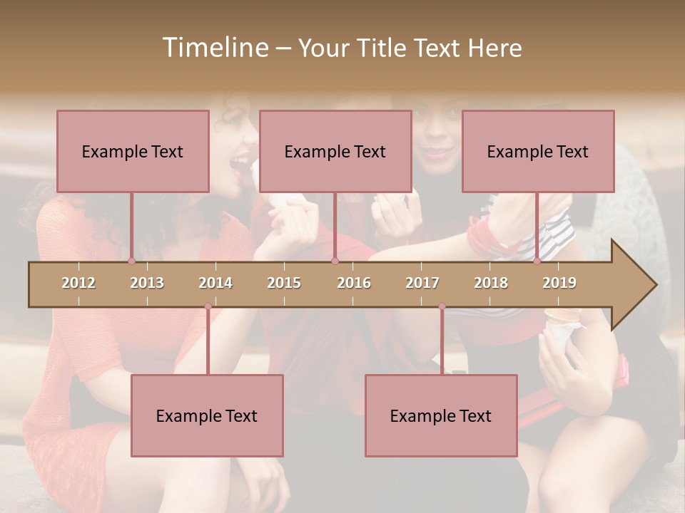Terrace Gossip Handsome PowerPoint Template