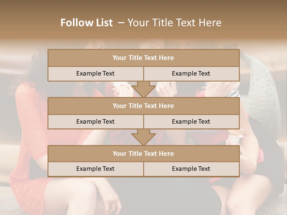 Terrace Gossip Handsome PowerPoint Template