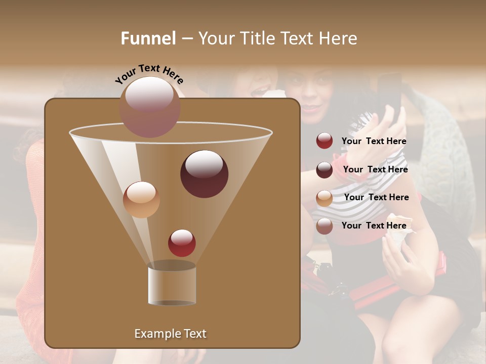 Terrace Gossip Handsome PowerPoint Template