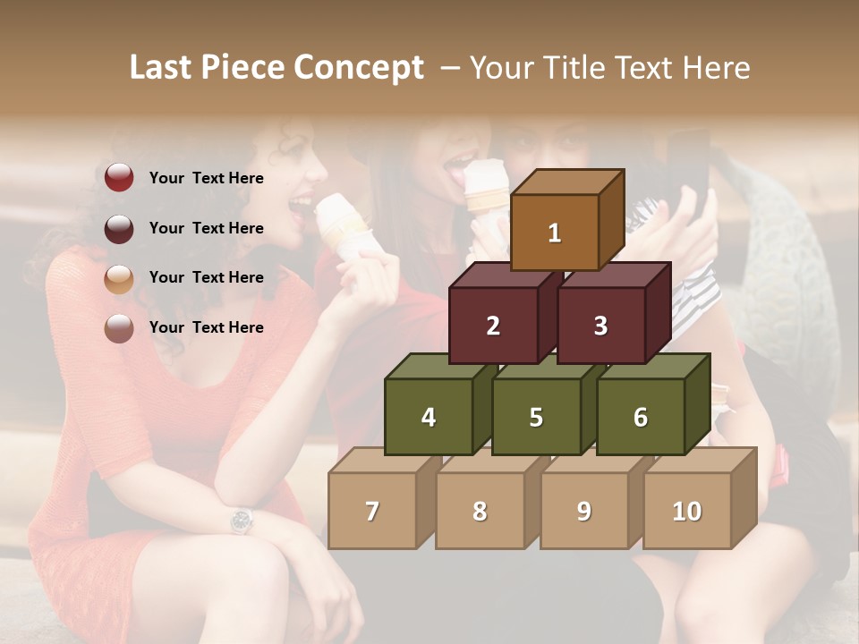 Terrace Gossip Handsome PowerPoint Template