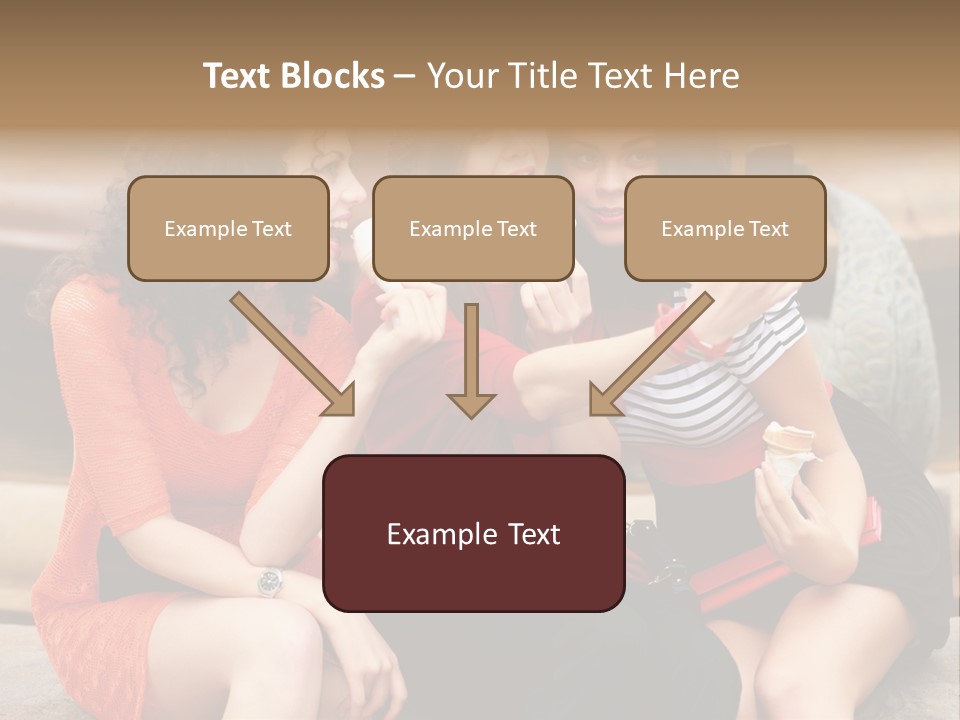 Terrace Gossip Handsome PowerPoint Template